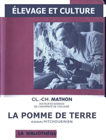 Claude-Charles MATHON. La Pomme de Terre. - Réseau semences ...