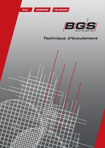 Technique d'écoulement - BGS Bau Guss AG