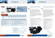 SUPERFLO® SUPERFLO® - Pentair Pool Europe