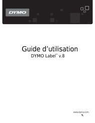 DYMO Label User Guide - DYMO LabelWriter 450 series