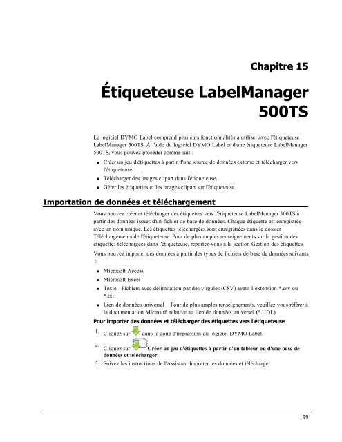 DYMO Label User Guide - DYMO LabelWriter 450 series