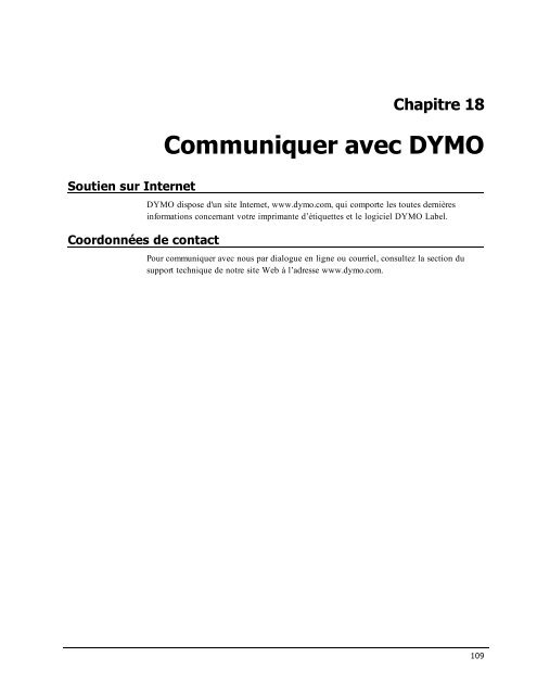 DYMO Label User Guide - DYMO LabelWriter 450 series