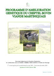 Union des Eleveurs de Bovin Brahman - Chambre d'Agriculture ...