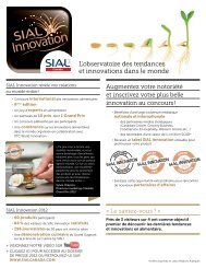 Brochure - (SIAL) Canada