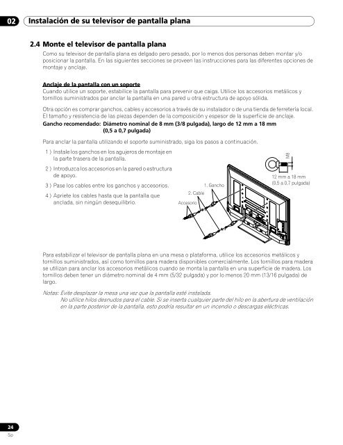 1 Introduction to the 20FD Series Flat Panel TVs - Pioneer Electronics