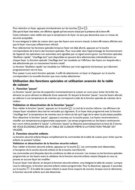 Mode d'emploi EDIV 6740 - Bauknecht-mam.ch