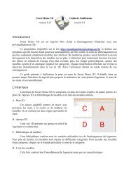 Guide d'utilisation de Sweet Home 3D (pdf)