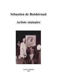 Sébastien de Boishéraud Artiste statuaire - Pdbzro