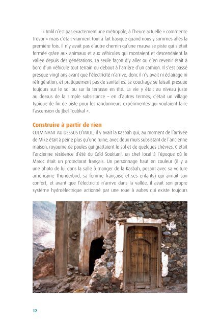 l'Histoire de la Kasbah du Toubkal en PDF