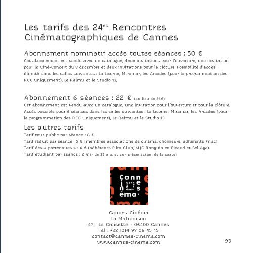 plaquette_Mise en page 1.qxd - Cannes-Cinéma