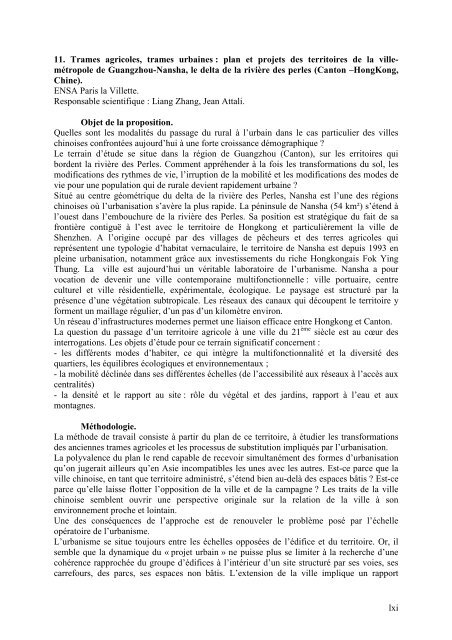 i ANNEXE 1 : Organigramme du Ministère de l'Ecologie ... - Urbamet