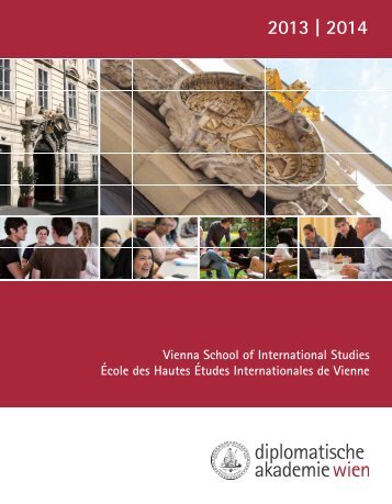 Brochure - Diplomatic Academy Vienna