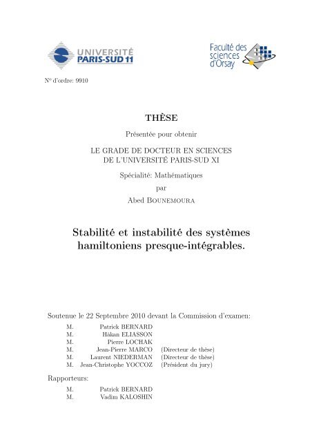 PhD thesis - IAS