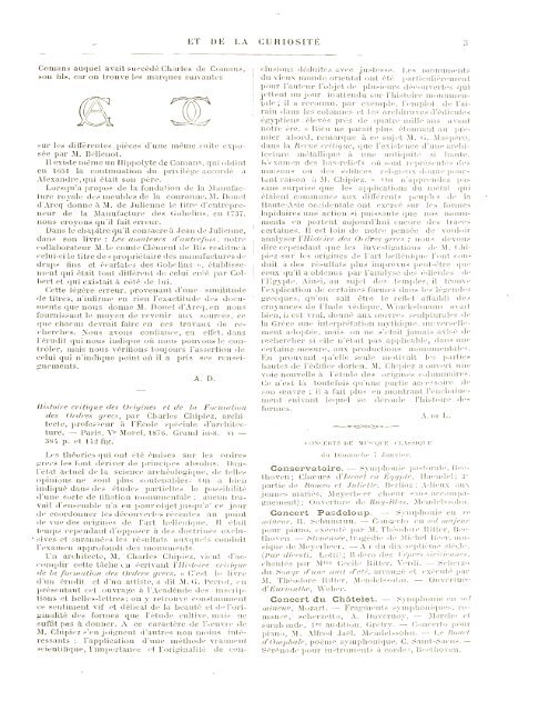 chronique des arts et de la curiosité, année 1877 - World eBook ...