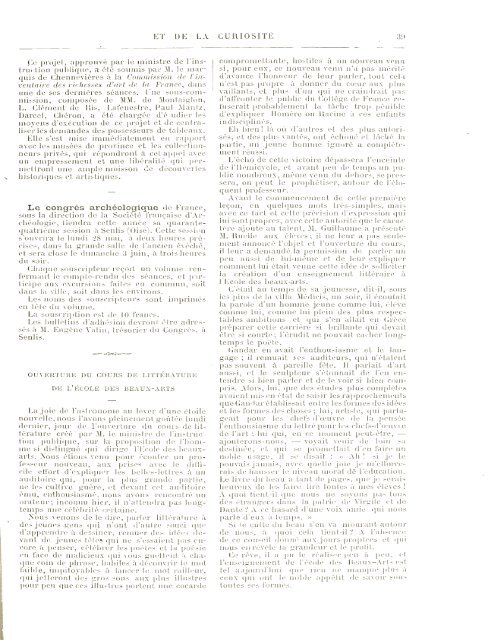 chronique des arts et de la curiosité, année 1877 - World eBook ...