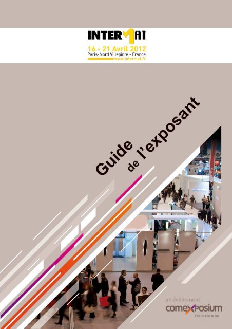 Guide Exposant INTERMAT 2012 - Espace Exposant INTERMAT 2015