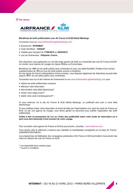 Guide Exposant INTERMAT 2012 - Espace Exposant INTERMAT 2015