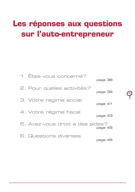 LE GUIDE DE L'AUTO-ENTREPRENEUR - Dgcis