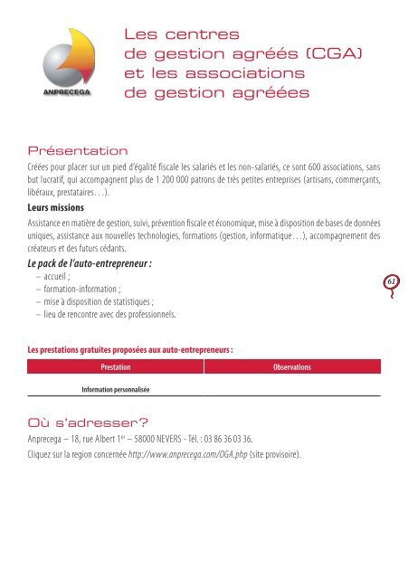 LE GUIDE DE L'AUTO-ENTREPRENEUR - Dgcis