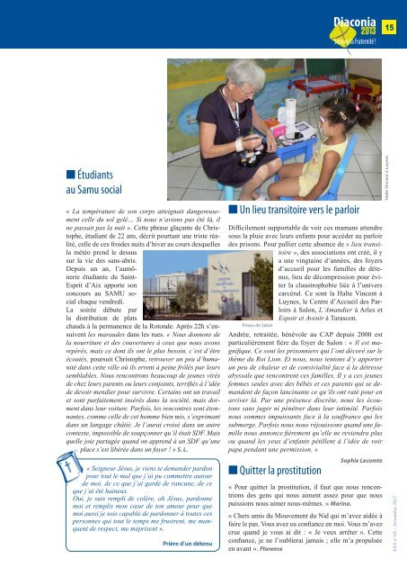 Lire le PDF - Diaconia 2013