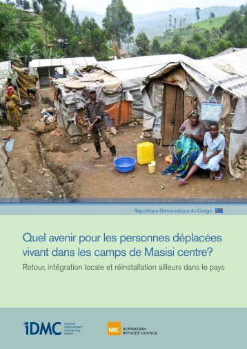Quel avenir pour les personnes déplacées vivant dans les camps de ...