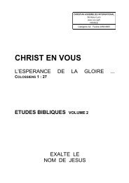 Printable PDF Version - Christian Assemblies International