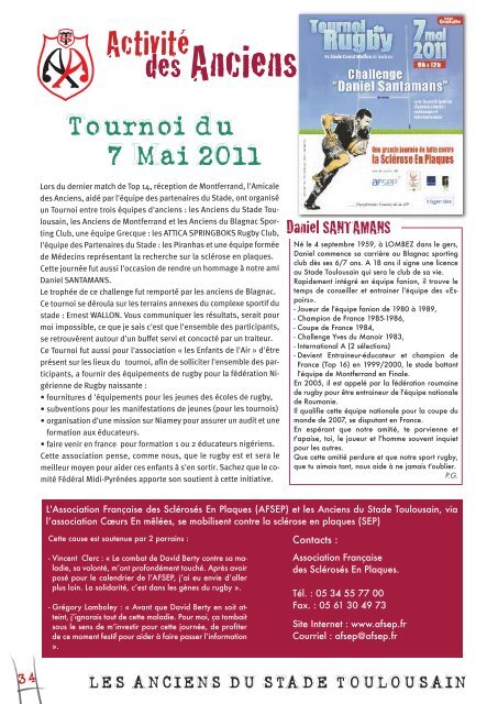 Bulletin des Anciens du Stade Toulousain