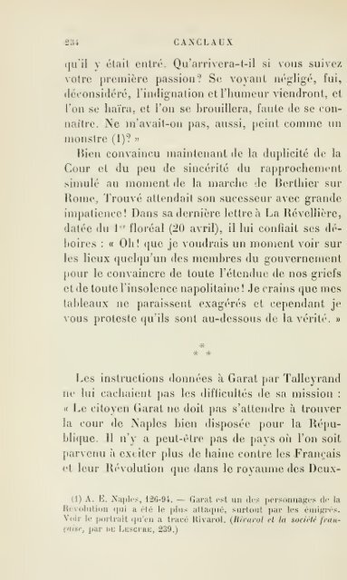 Soldats ambassadeurs sous le Directoire, an IV-an VIII - talleyrand