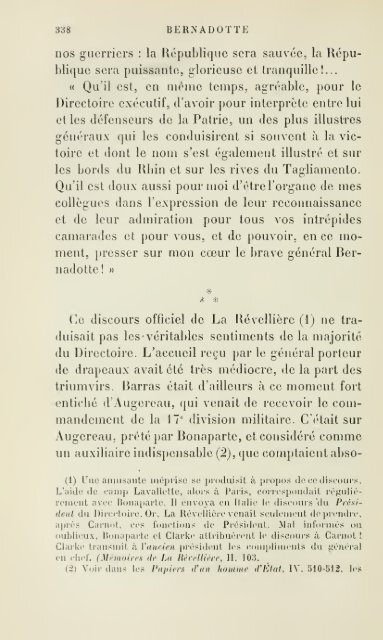 Soldats ambassadeurs sous le Directoire, an IV-an VIII - talleyrand