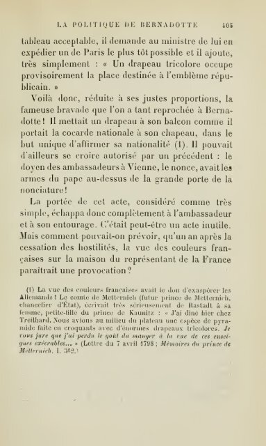 Soldats ambassadeurs sous le Directoire, an IV-an VIII - talleyrand