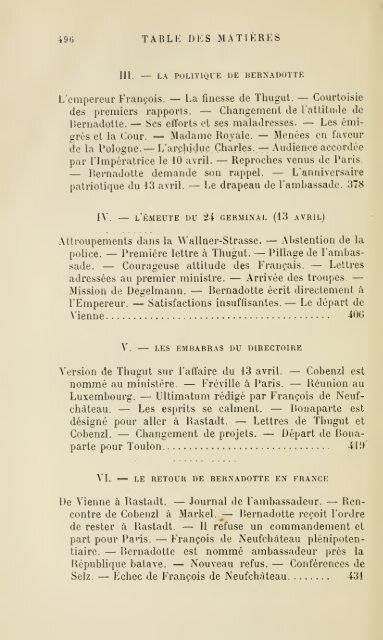 Soldats ambassadeurs sous le Directoire, an IV-an VIII - talleyrand