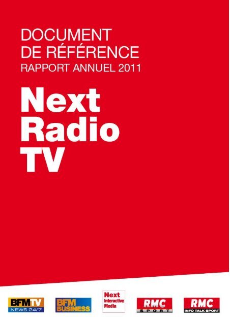 Télécharger le communiqué de presse - NextRadioTV