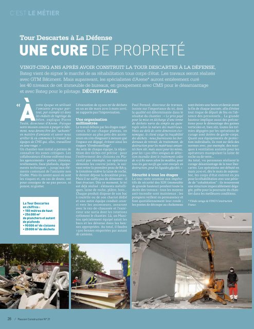 EmbasEs sous haute protection - VINCI Construction France