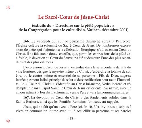 Cœur Sacré de Jésus - TFP