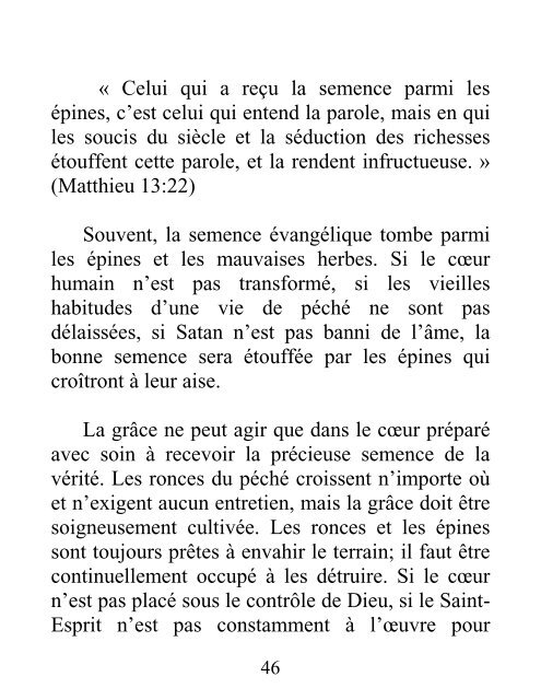 LES PARABOLES DE JÉSUS - Truth For the End of Time