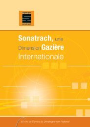 Sonatrach, une Dimension Gazière Internationale