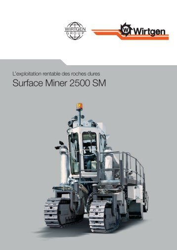 Surface Miner 2500 SM - Wirtgen GmbH