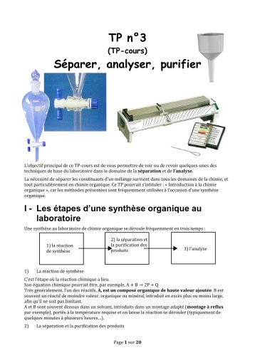 TP n°1 - Chimie - PCSI