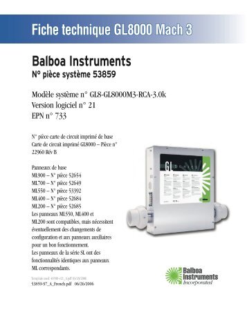 GL8000 M3-53859 - Balboa Direct