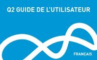 Q2 GUIDE DE L'UTILISATEUR - BlueAnt Wireless