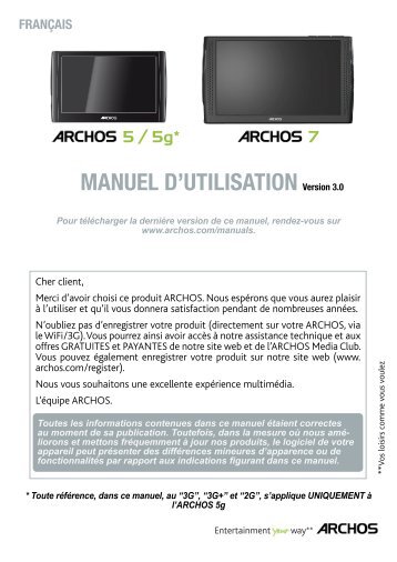 Manuel d'utilisation - ARCHOS 5-5g-7 - v3.pdf