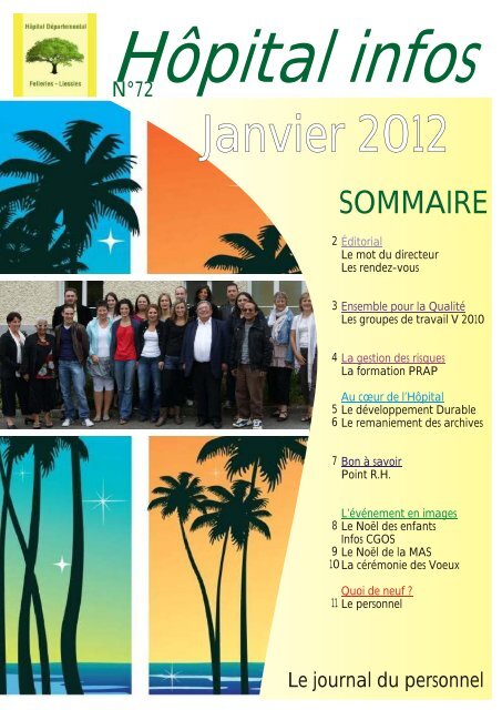 Journal 2012 janvier.pdf - Hôpital Départemental de Felleries-Liessies