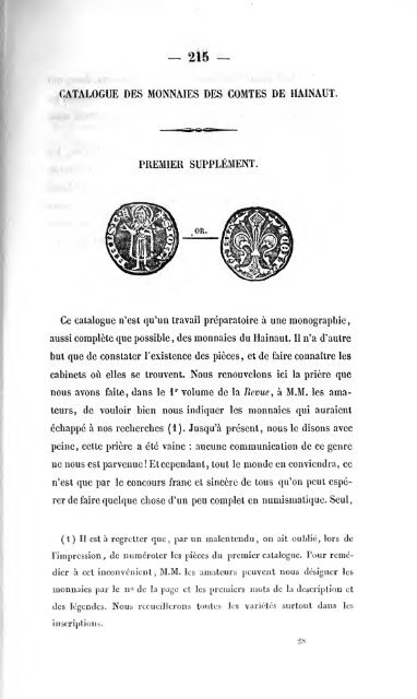 Revue belge de numismatique et de sigillographie