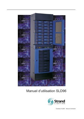 Manuel d'utilisation Gradateurs SLD96 - The Strand Archive