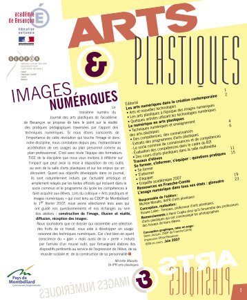 Images numériques et Arts Plastiques - Mission TICE