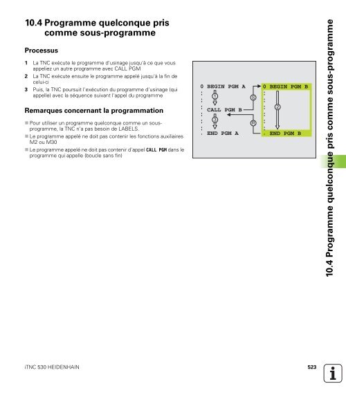 5.2 Données d'outils - heidenhain