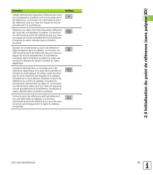 5.2 Données d'outils - heidenhain