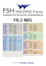 Fils Mig - KSR Soudage