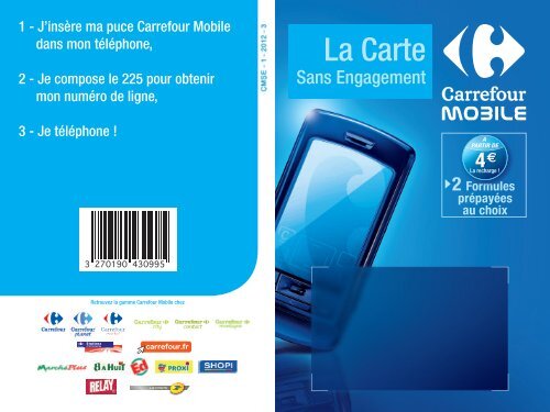 La Carte - Carrefour Mobile