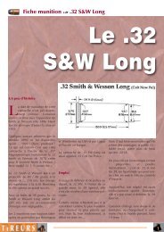 Fiche munition .32 S&W Long - Tireurs